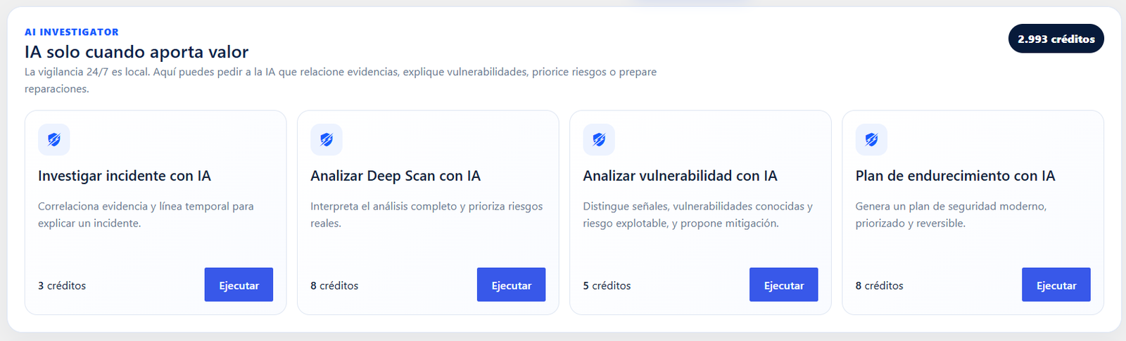 Investigador IA de Sentinel